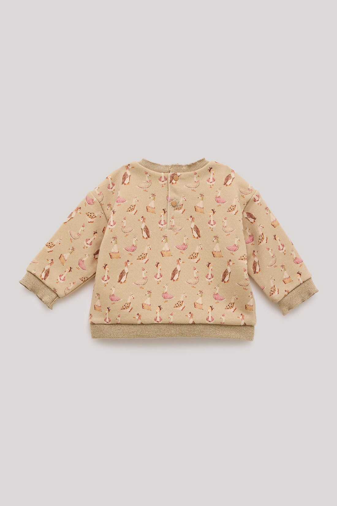 Baby Girl Patterned Sweatshirt - BgStore