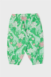 Baby Girl Patterned Tracksuit Bottom - BgStore