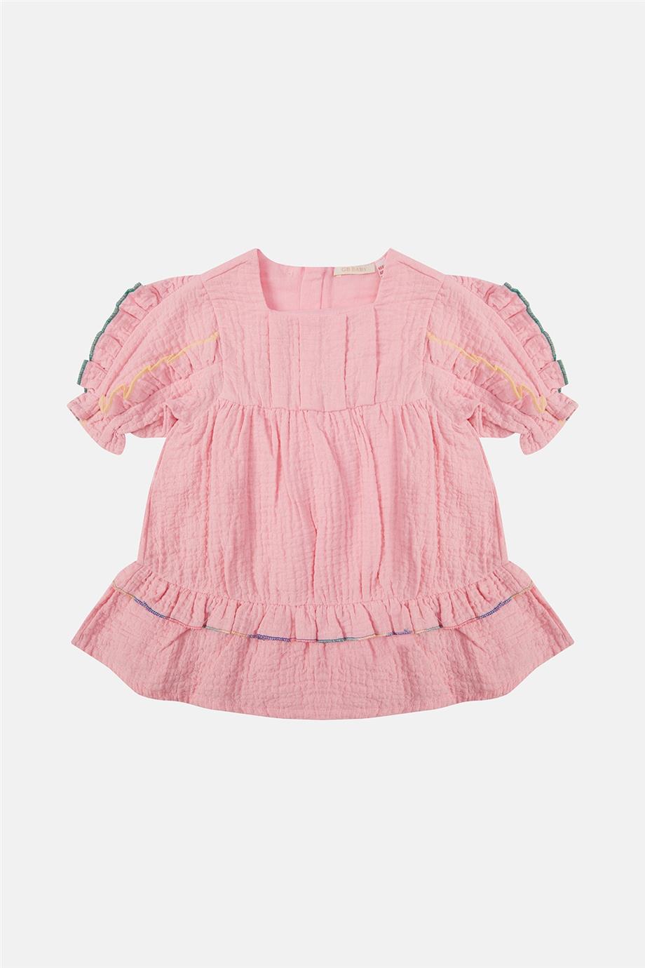 Baby Girl Pink Dress - BgStore