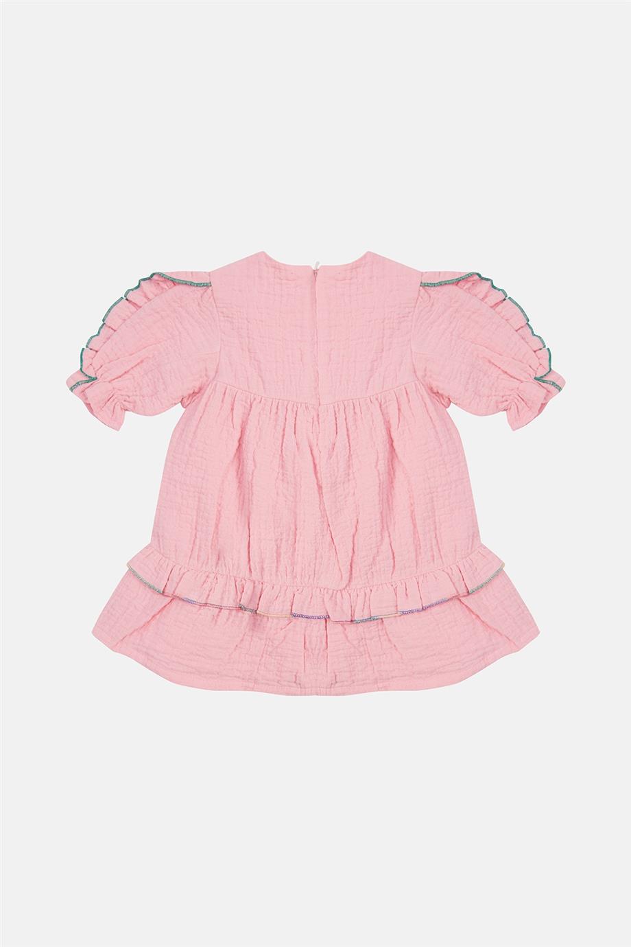 Baby Girl Pink Dress - BgStore