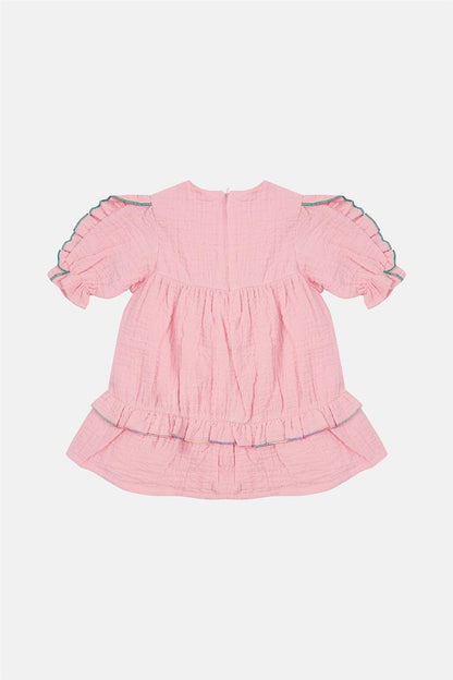 Baby Girl Pink Dress - BgStore