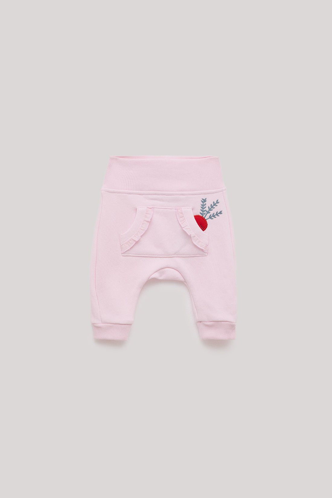 Baby Girl Pink Tracksuit Bottom - BgStore