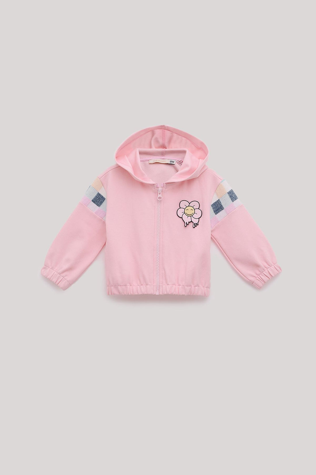 Baby Girl Pink Tracksuit Top - BgStore