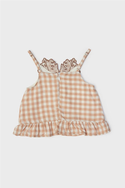 Baby Girl Plaid Blouse - BgStore