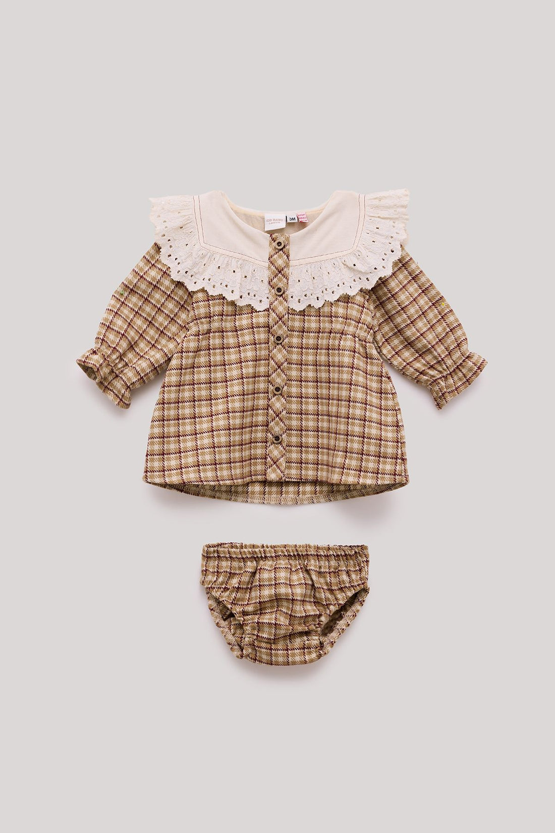 Baby Girl Plaid Dress - BgStore