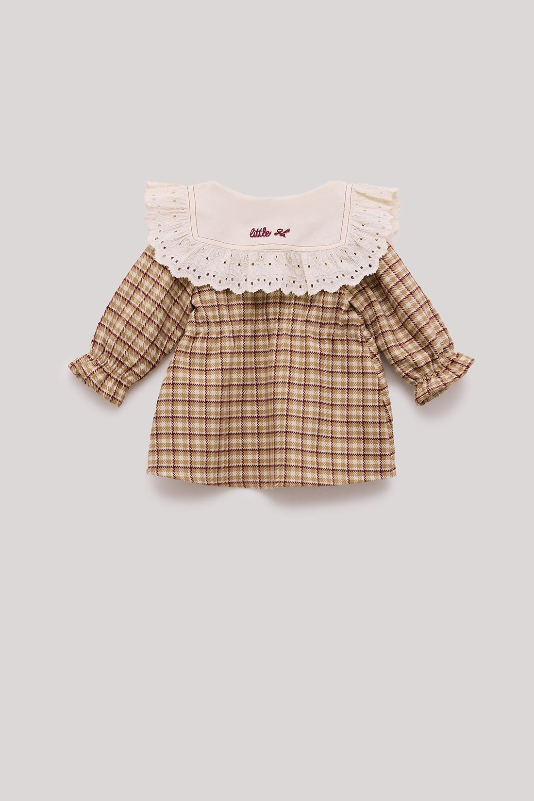 Baby Girl Plaid Dress - BgStore