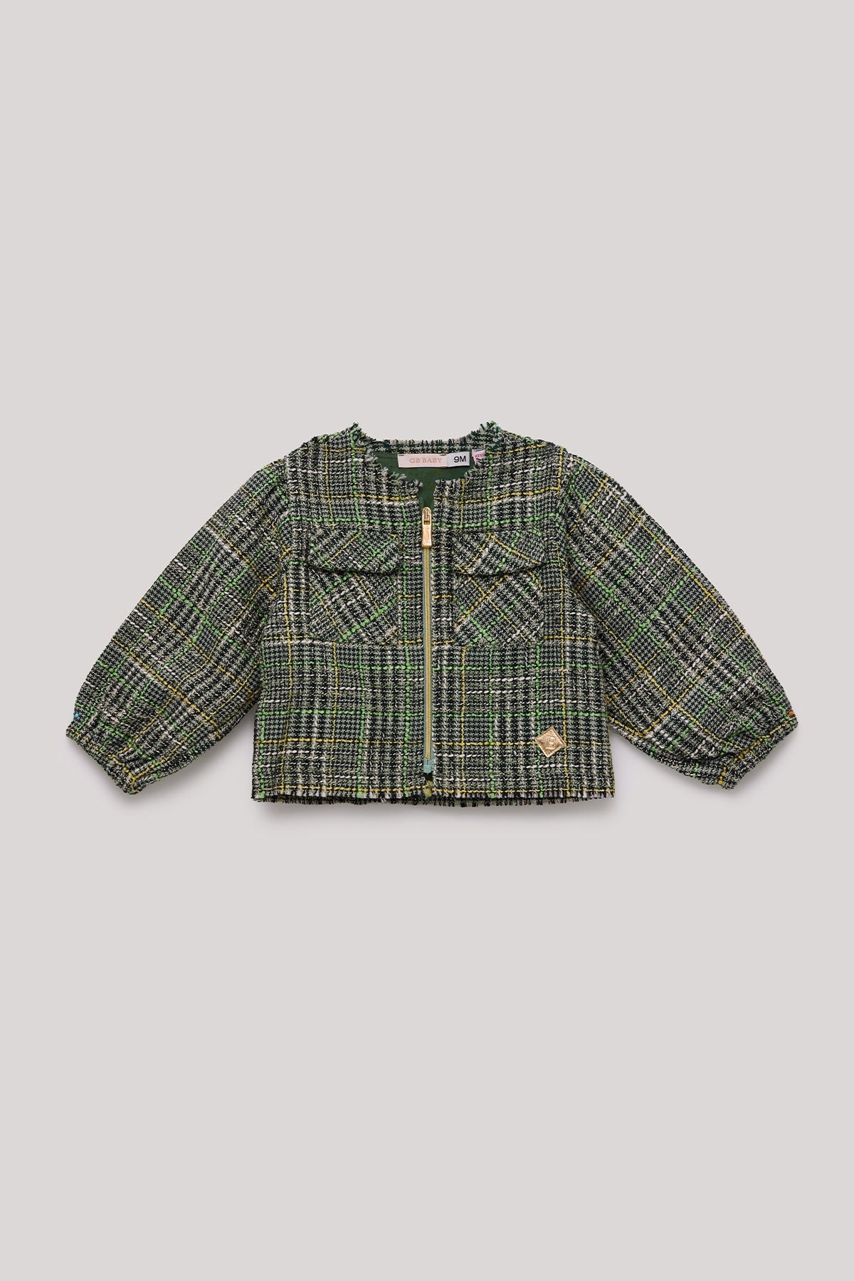 Baby Girl Plaid Jacket - BgStore