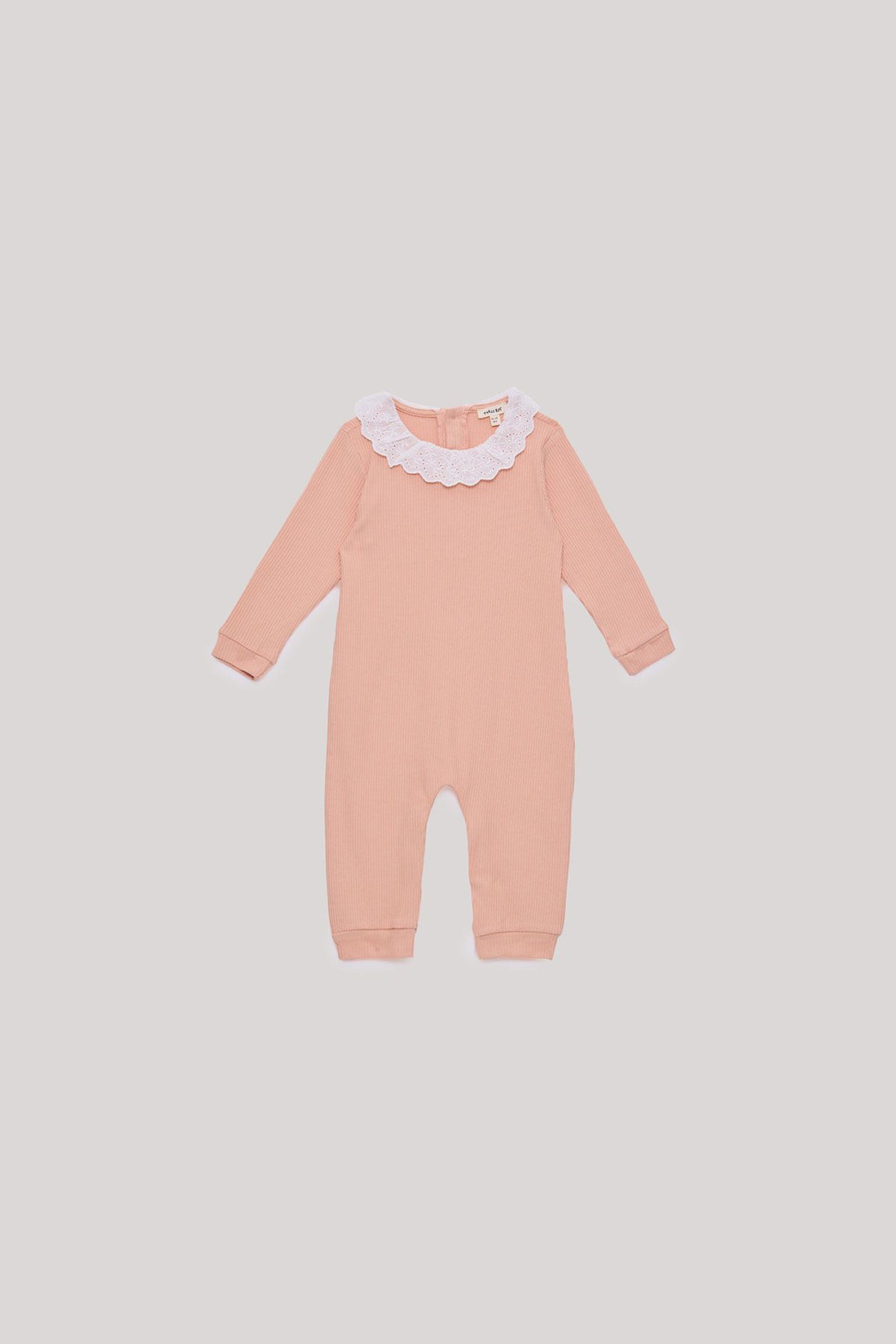 Baby Girl Salmon Overall - BgStore