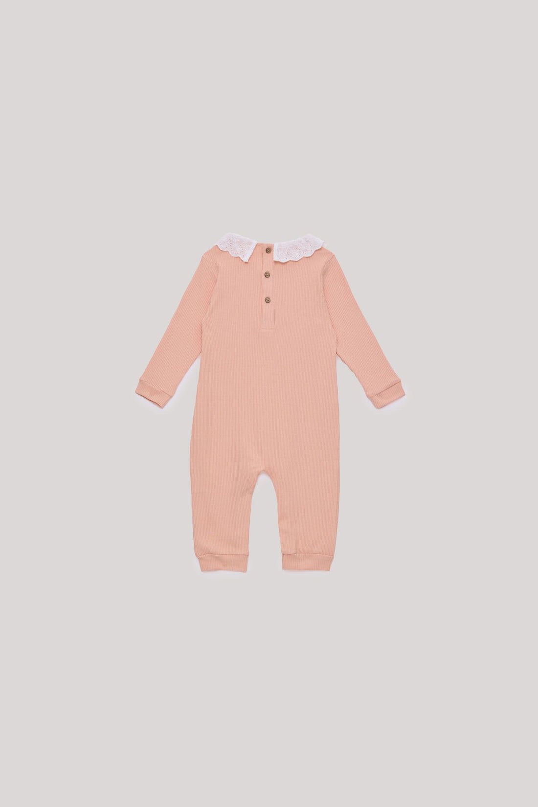 Baby Girl Salmon Overall - BgStore