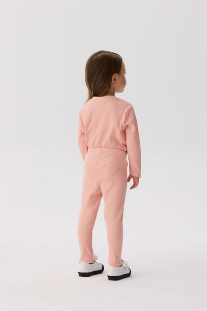 Baby Girl Salmon Tights - BgStore