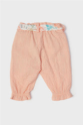 Baby Girl Salmon Tracksuit Bottom - BgStore