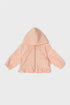 Baby Girl Salmon Tracksuit Top - BgStore