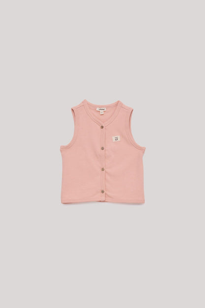 Baby Girl Salmon Vest - BgStore