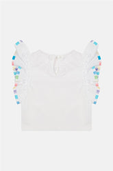 Baby Girl White Blouse - BgStore