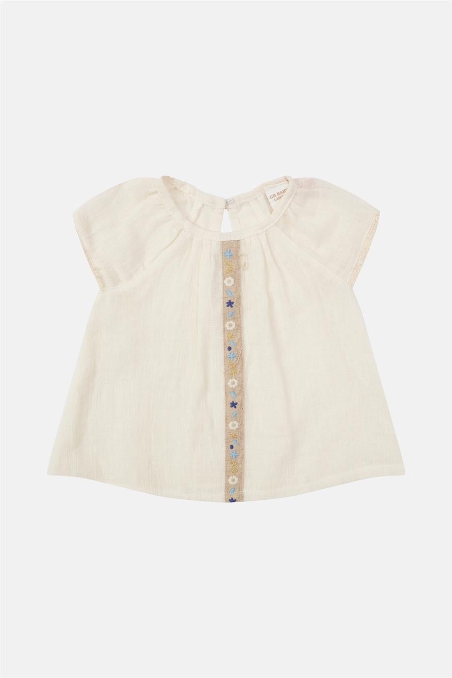 Baby Girl White Blouse - BgStore