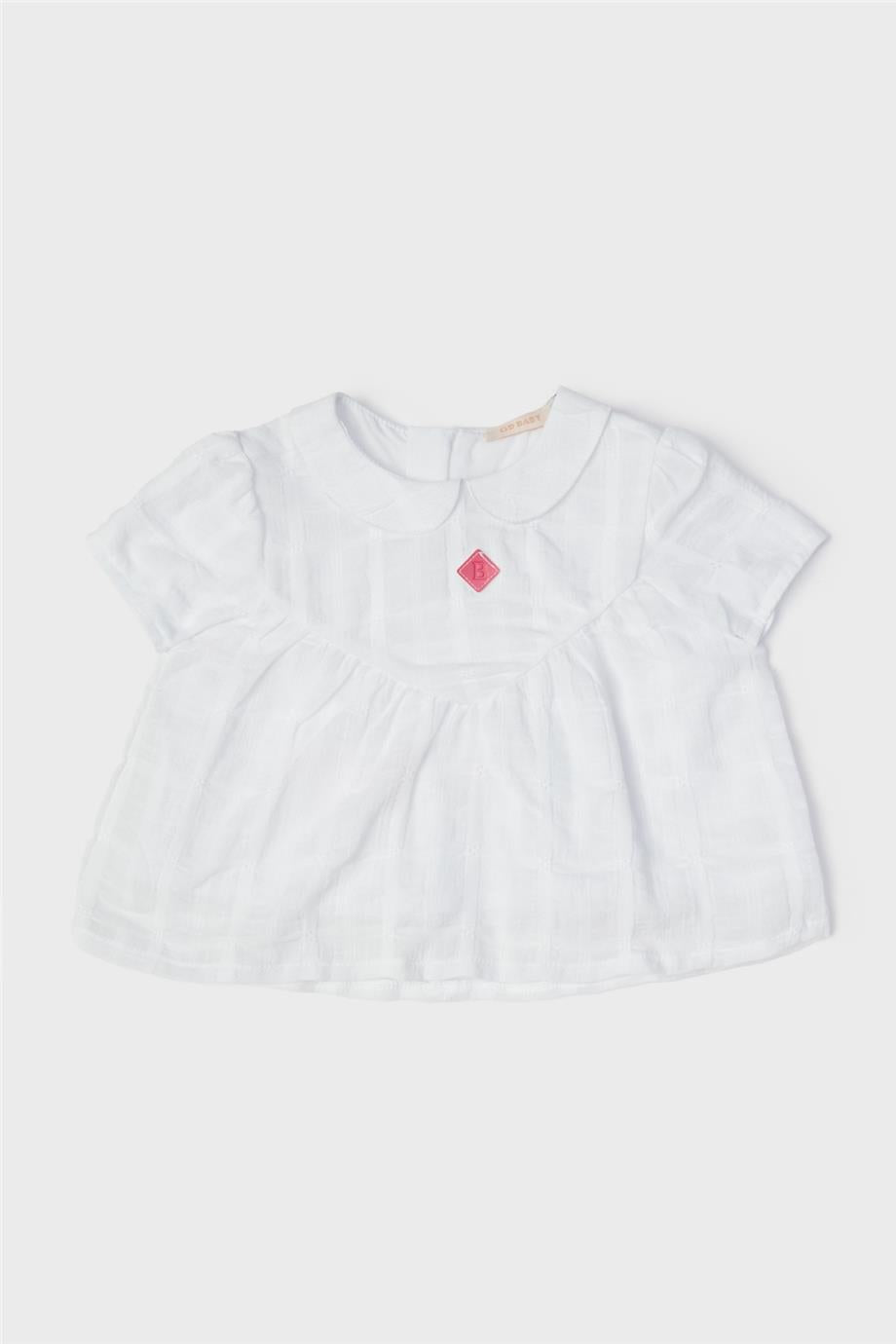 Baby Girl White Blouse - BgStore