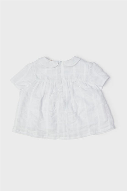 Baby Girl White Blouse - BgStore