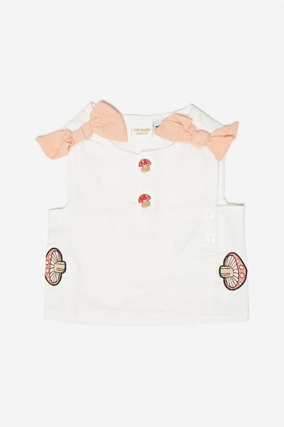 Baby Girl White Blouse - BgStore