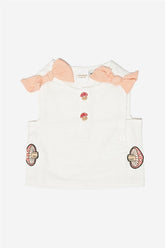 Baby Girl White Blouse - BgStore