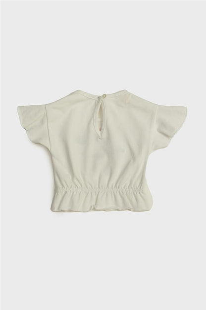 Baby Girl White Blouse - BgStore