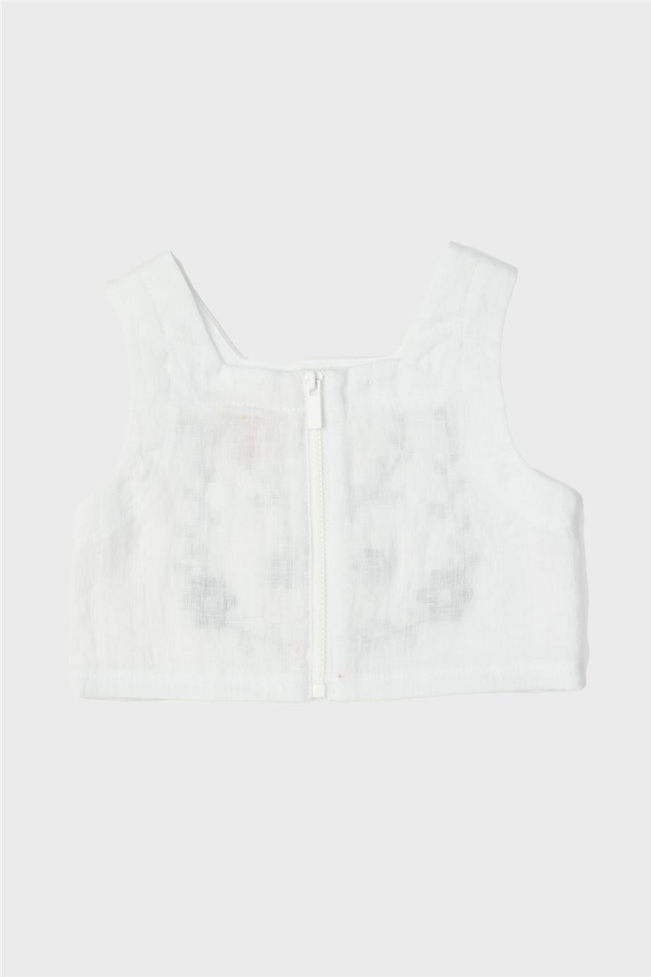 Baby Girl White Blouse - BgStore