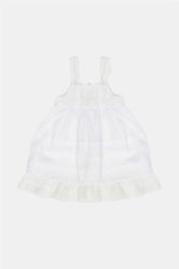 Baby Girl White Dress - BgStore