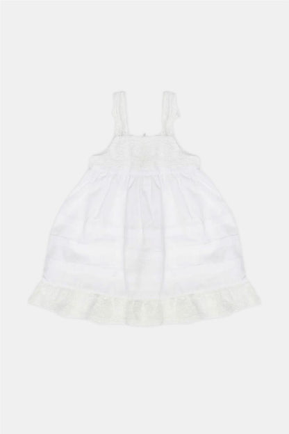 Baby Girl White Dress - BgStore