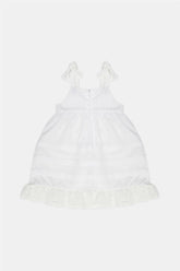 Baby Girl White Dress - BgStore