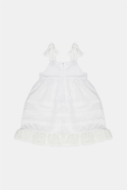 Baby Girl White Dress - BgStore