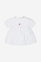 Baby Girl White Dress - BgStore