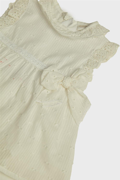 Baby Girl White Dress - BgStore