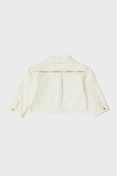 Baby Girl White Jacket - BgStore