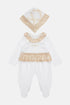 Baby Girl White Overall - BgStore