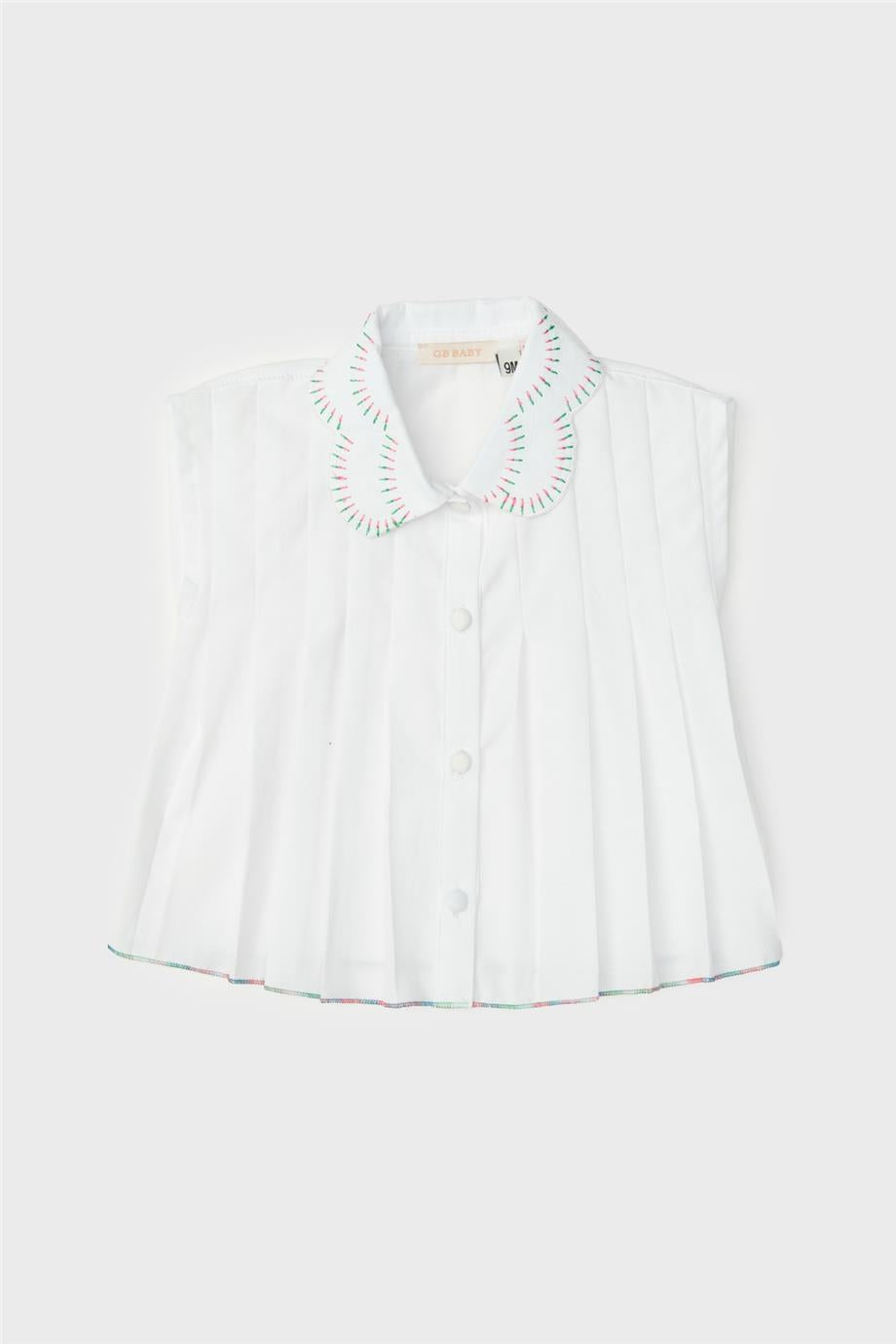 Baby Girl White Shirt - BgStore