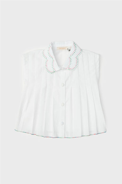 Baby Girl White Shirt - BgStore