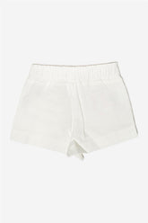 Baby Girl White Shorts - BgStore