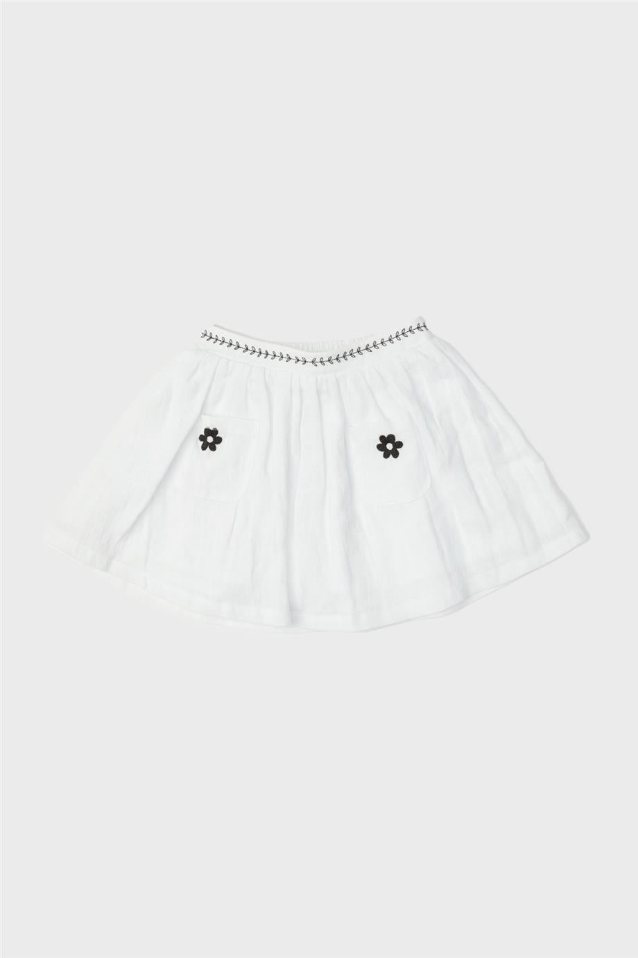 Baby Girl White Skirt - BgStore