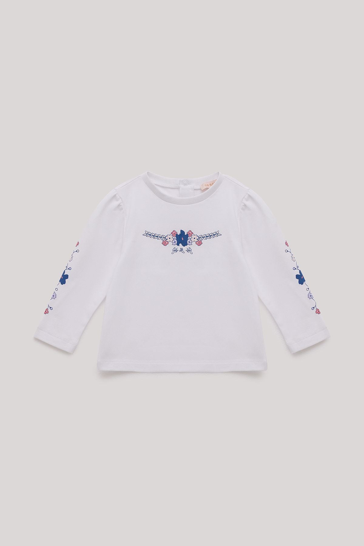 Baby Girl White T-Shirt - BgStore