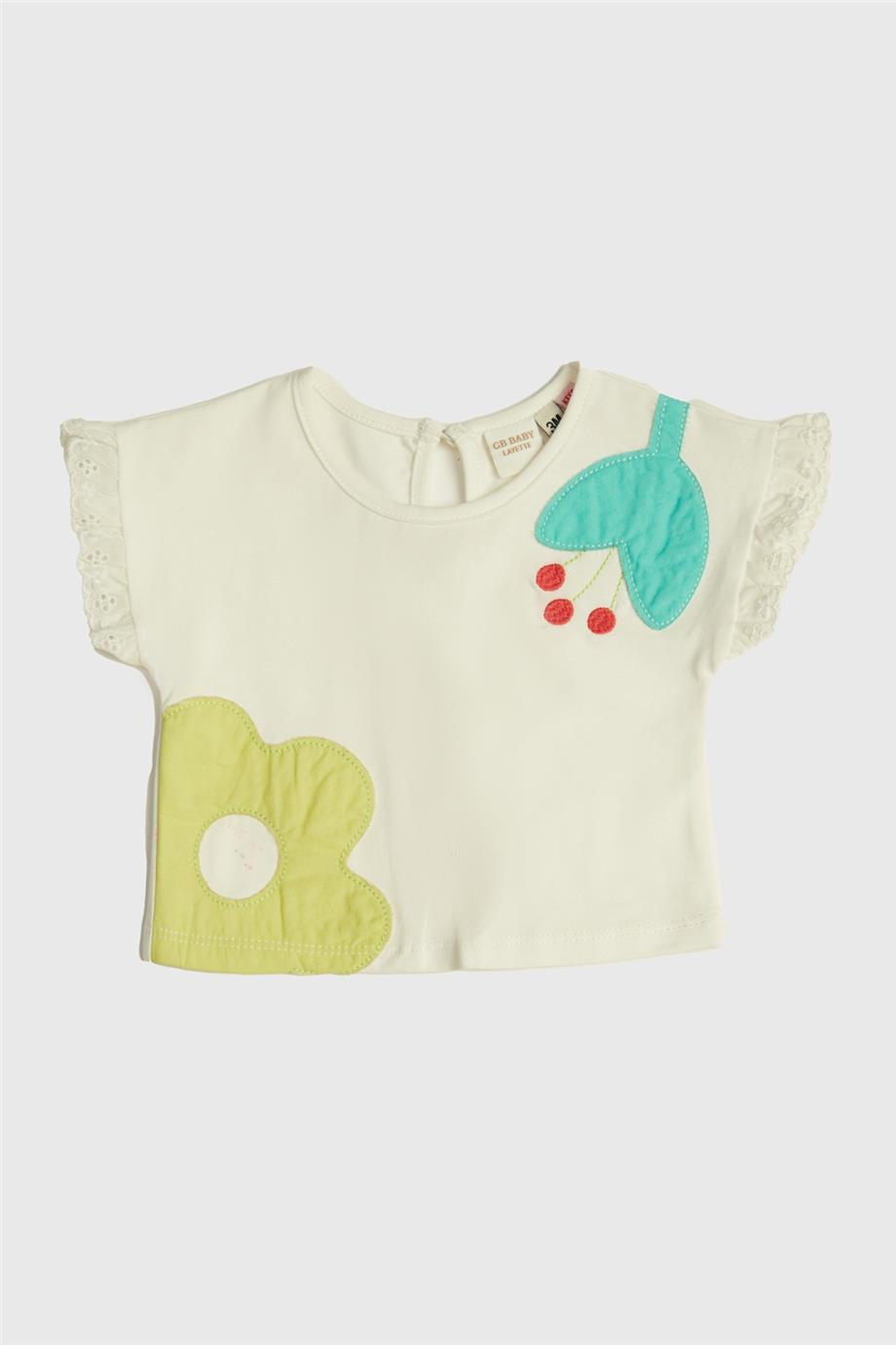 Baby Girl White T-Shirt - BgStore