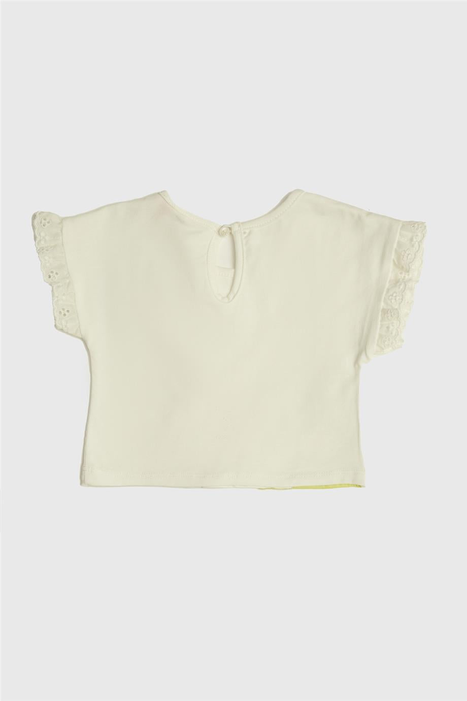 Baby Girl White T-Shirt - BgStore