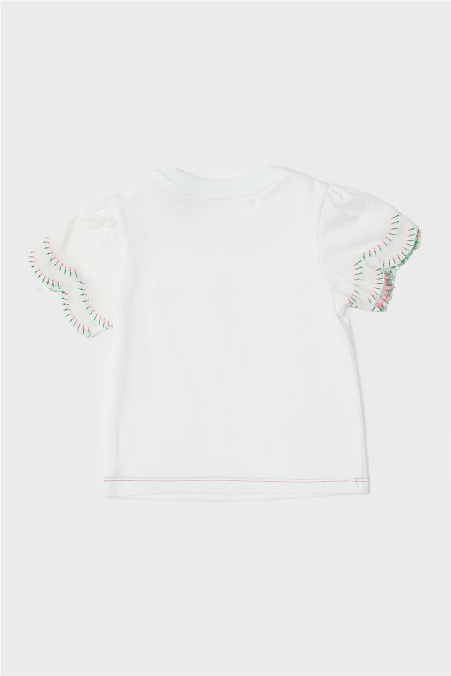 Baby Girl White T-Shirt - BgStore