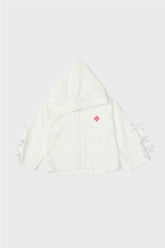 Baby Girl White Tracksuit Top - BgStore