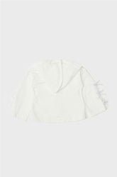 Baby Girl White Tracksuit Top - BgStore