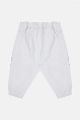 Baby Girl White Trousers - BgStore