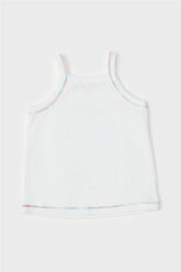 Baby Girl White Undershirt - BgStore