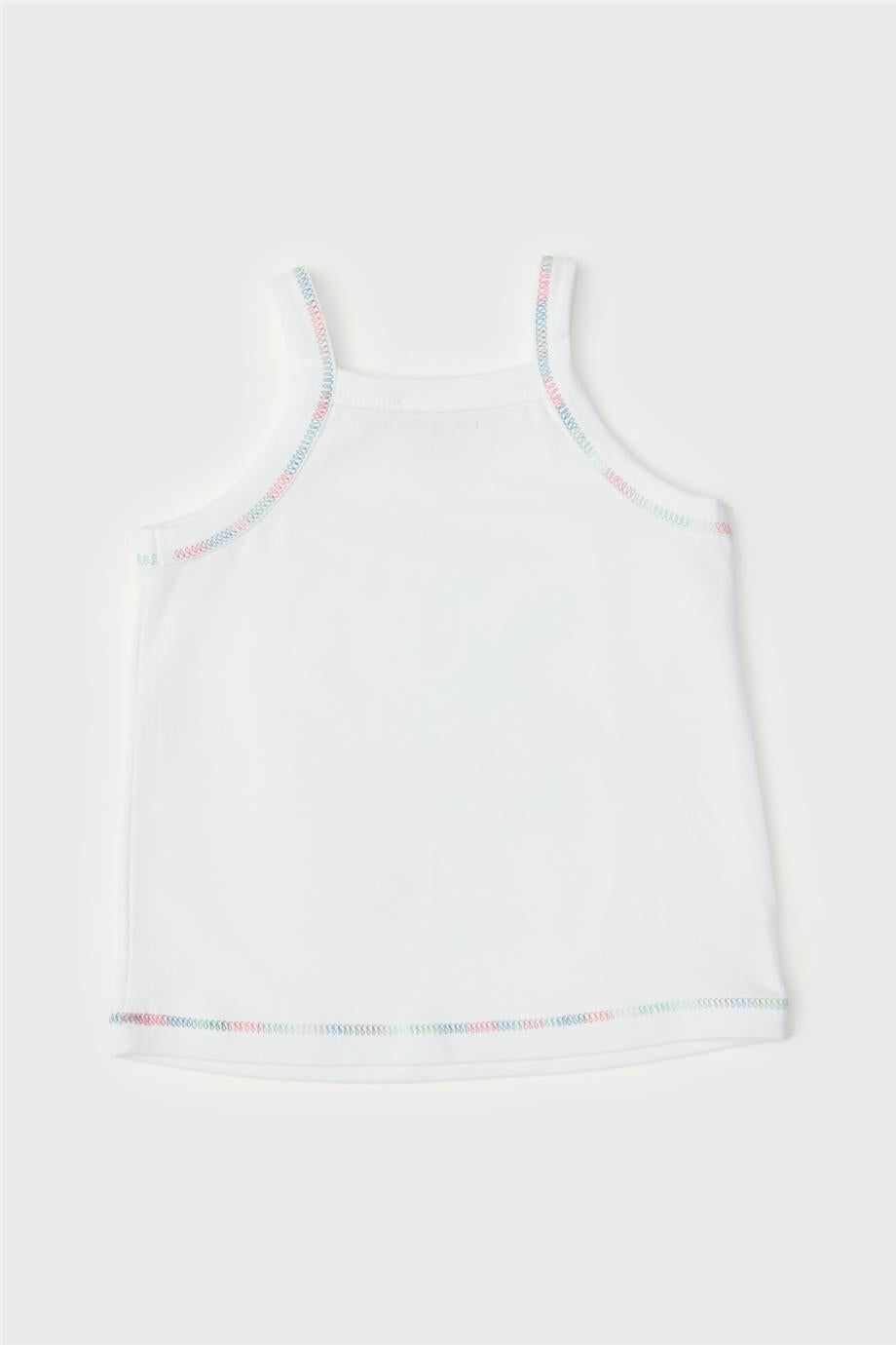 Baby Girl White Undershirt - BgStore