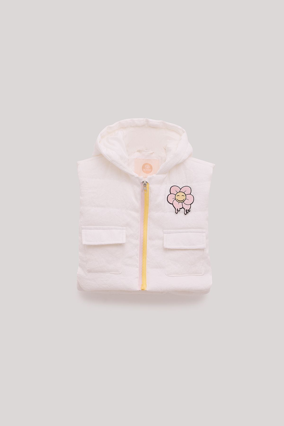 Baby Girl White Vest - BgStore