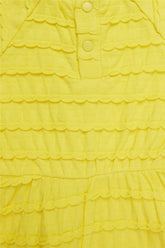 Baby Girl Yellow Overall - BgStore