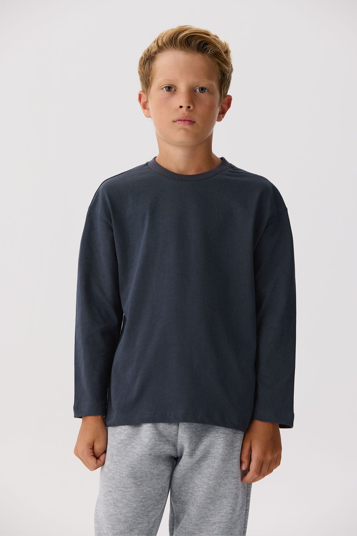 Boy Anthracite T-Shirt - BgStore