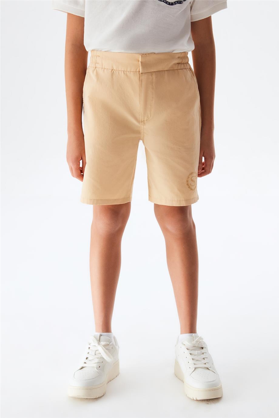 Boy Beige Shorts - BgStore